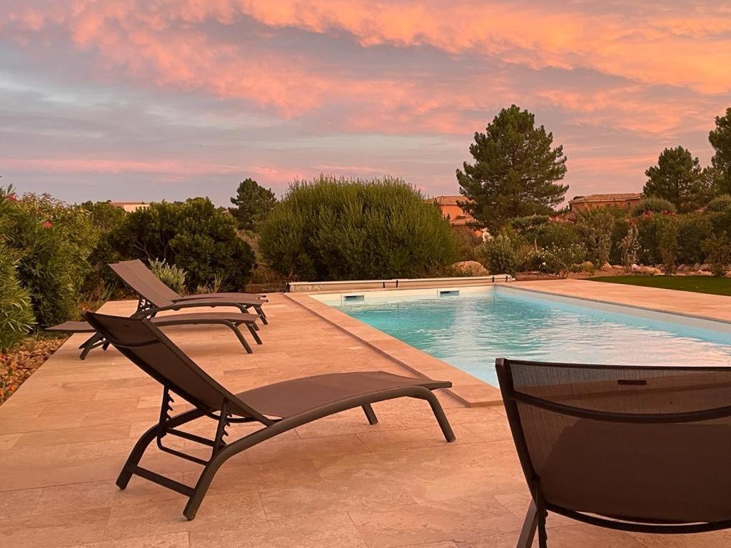 Villa Chez Geraldine Piscine Chauffee, Proche Plage Et Riviere Lecci Exterior foto